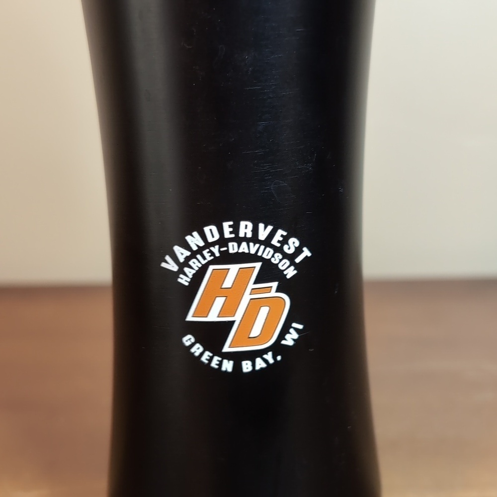 Vintage Harley Davidson of Green Bay BPA free 20oz water bottle travel tumbler - Picture 2 of 9